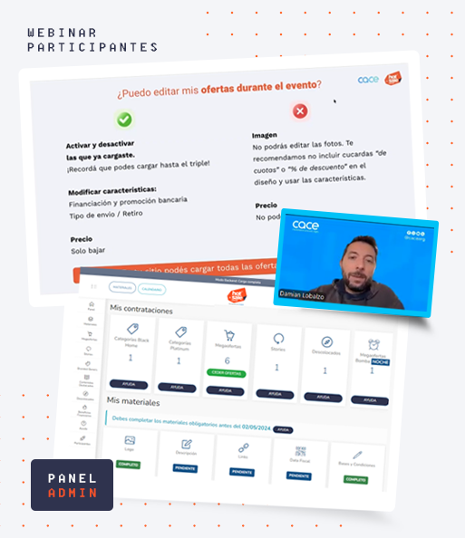 Hot Sale | Portfolio - Webinar Marcas Participantes